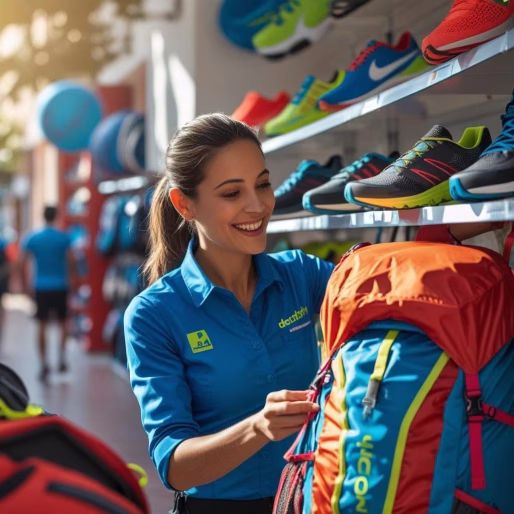 بائع في متاجر Decathlon